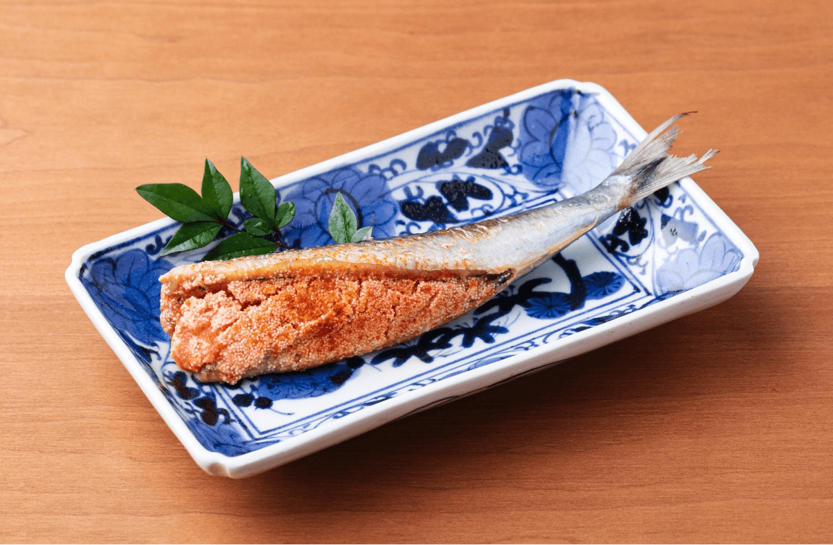 イワシ明太焼き