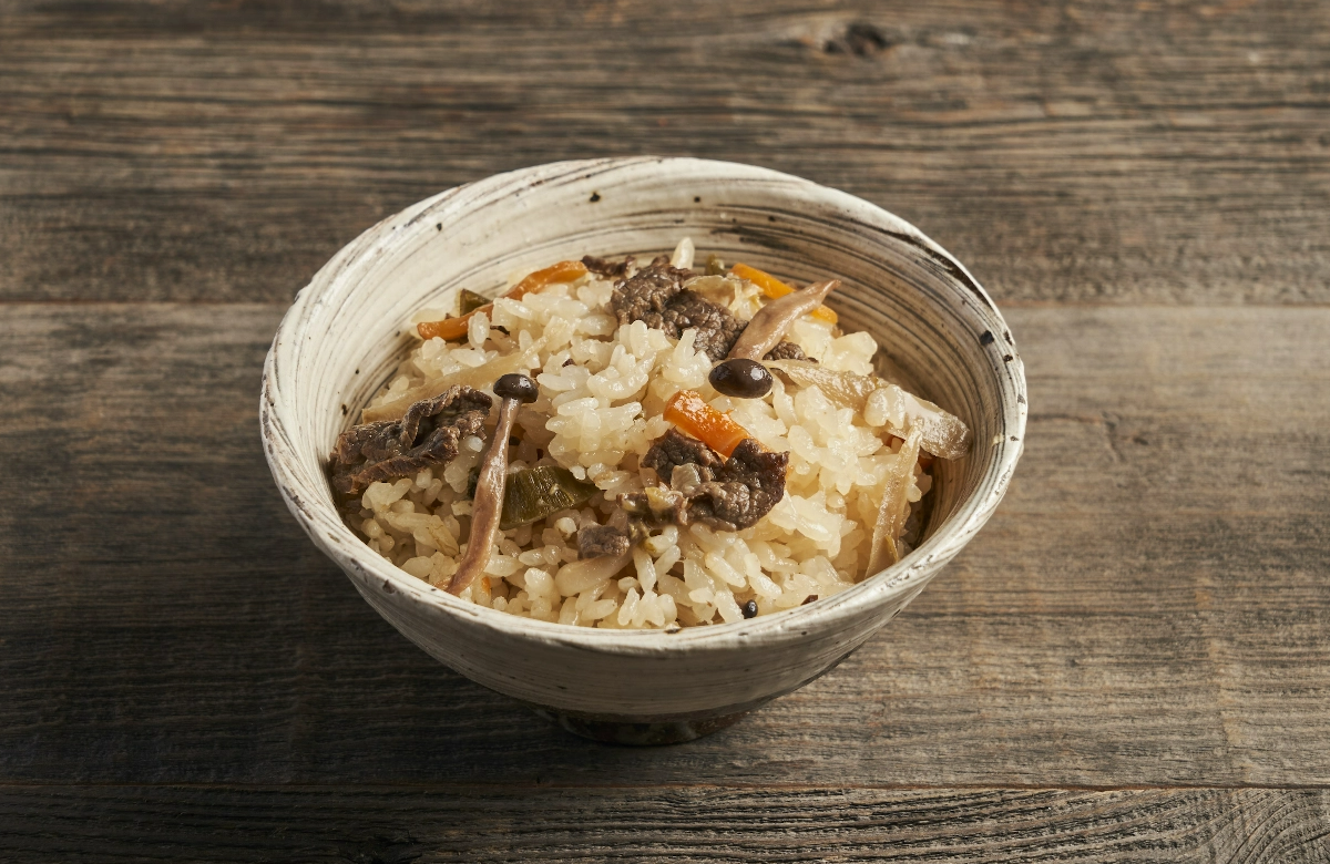 山形牛入り炊き込みご飯