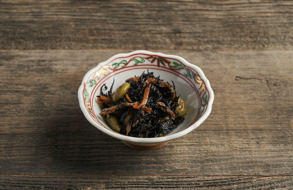 だだちゃ豆とひじきの煮物